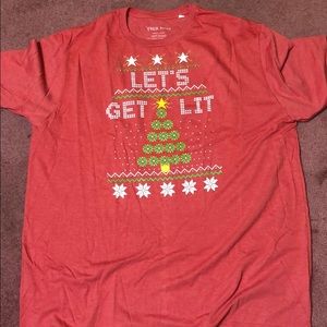 Christmas big and tall shirt